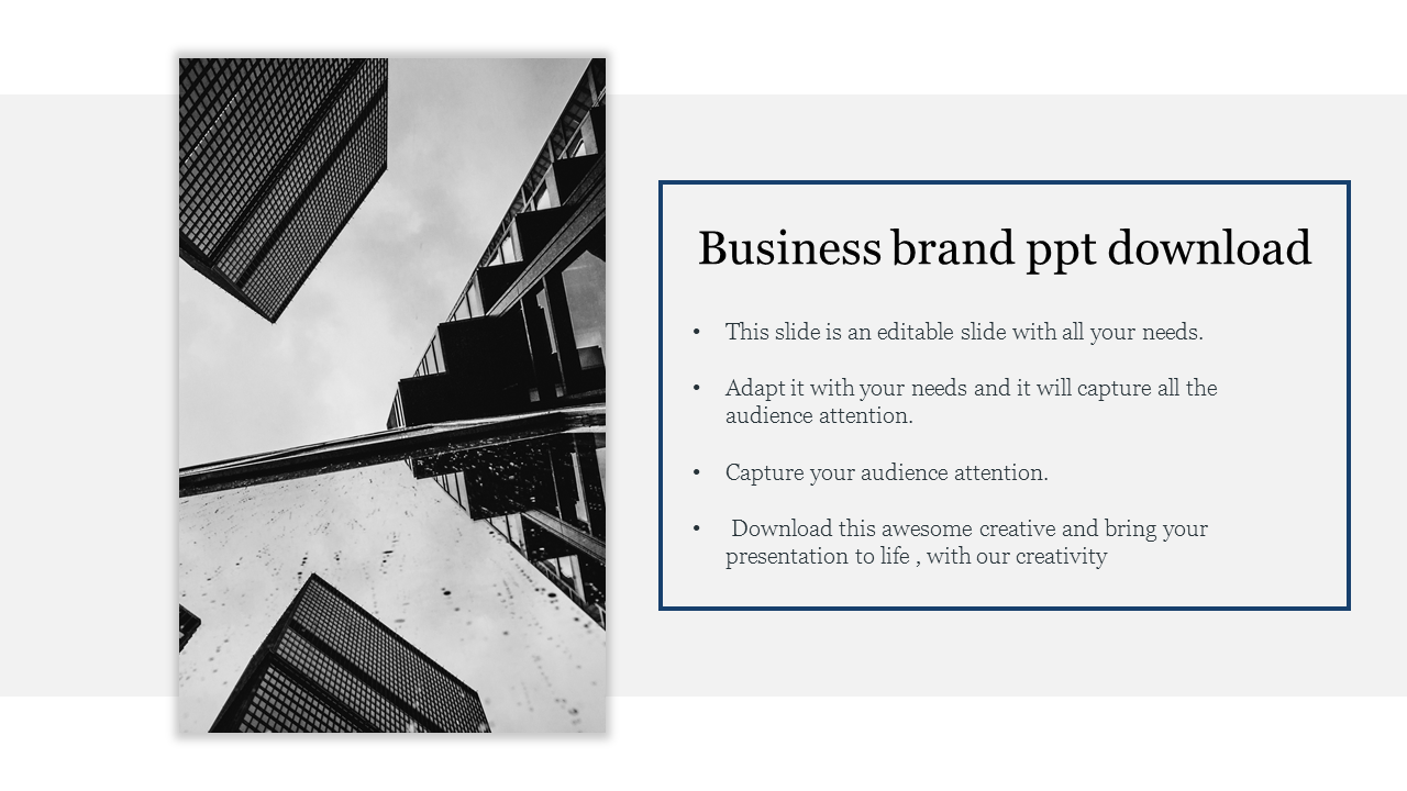 Free - Nice Business brand ppt download 